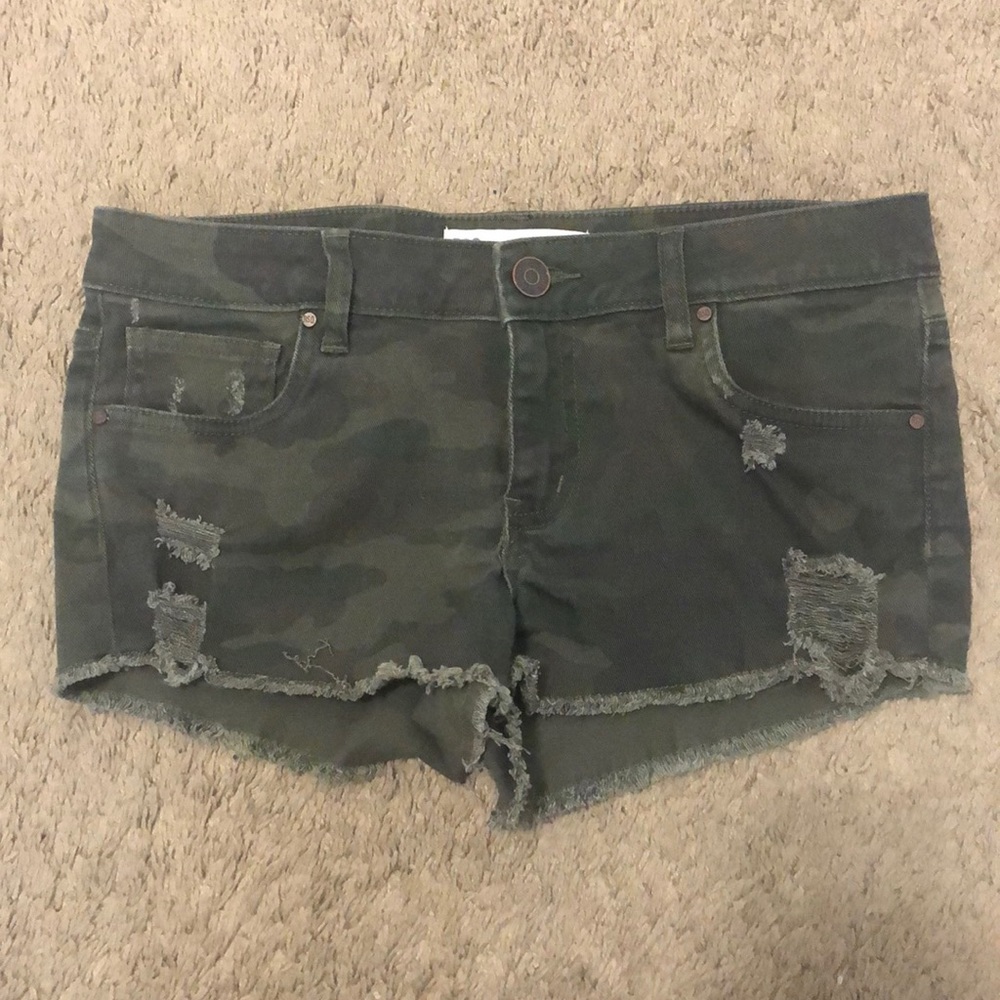 RSQ Camo-Print Shorts